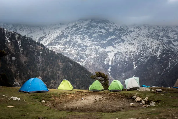 Triund Top Ridge Campsite